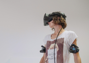 Virtual Reality-Brille erlaubt Blick in eine gesunde Zukunft