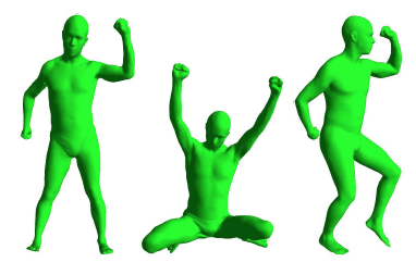 Home {3D} body scans from noisy image and range data