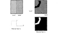 Robust estimation of multiple surface shapes from occluded textures